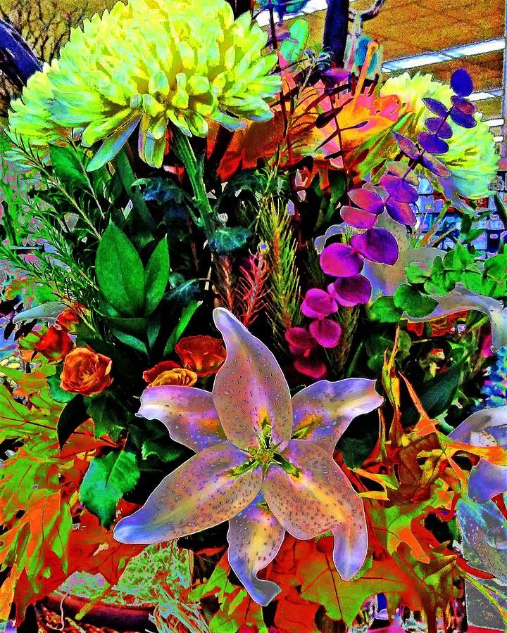 Modern artistic bouquet