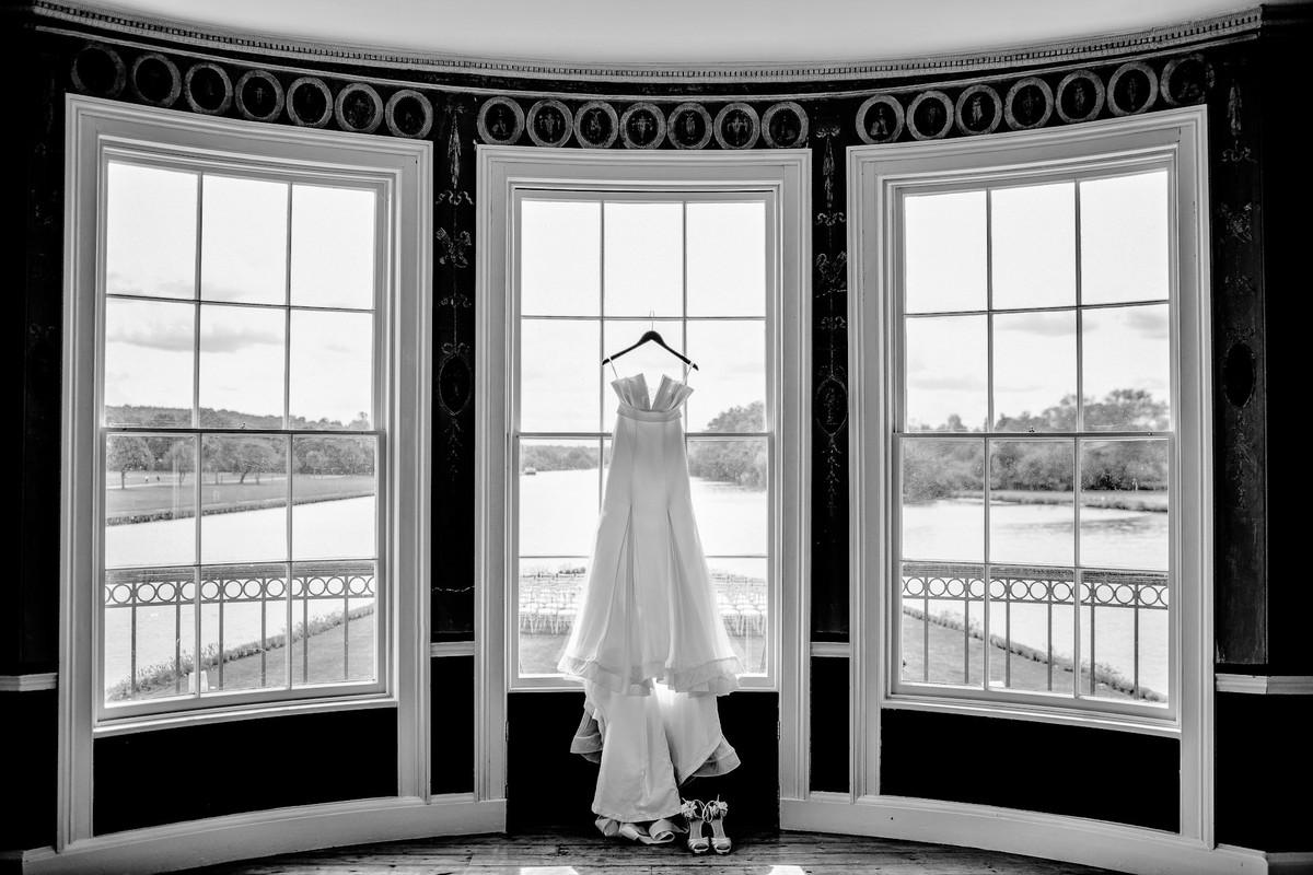 Elegant wedding installation